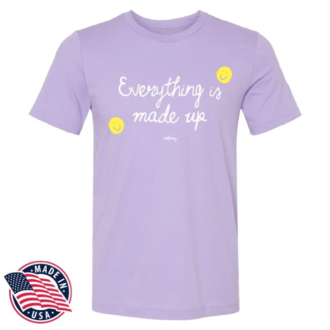 Official Ak Przy Merch Everything Is Made Up Purple Long Sleeve Shirt - Tee Shop Pro