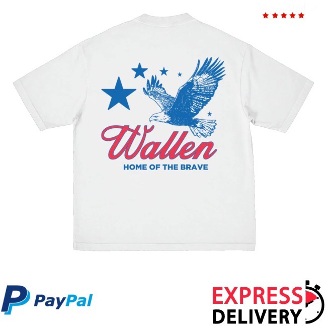 Morgan Wallen Merch Store Home Of The Brave Hooded Sweatshirt - Tee Shop Pro