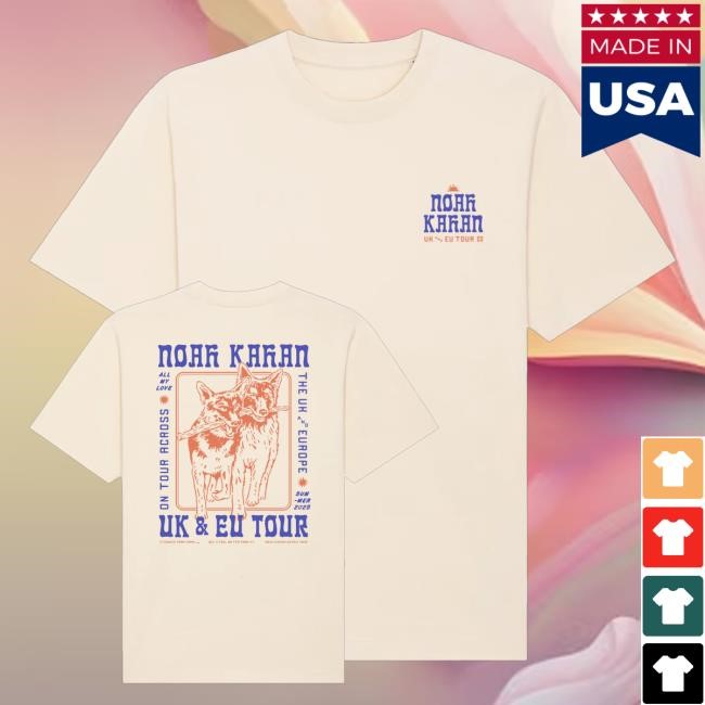 Official Noah Kahan 2025 Passing Through Tour Tee - Tee Shop Pro