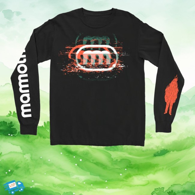 Mammoth Merch Store Distortion Zip Up Hooded Sweatshirt - Tee Shop Pro
