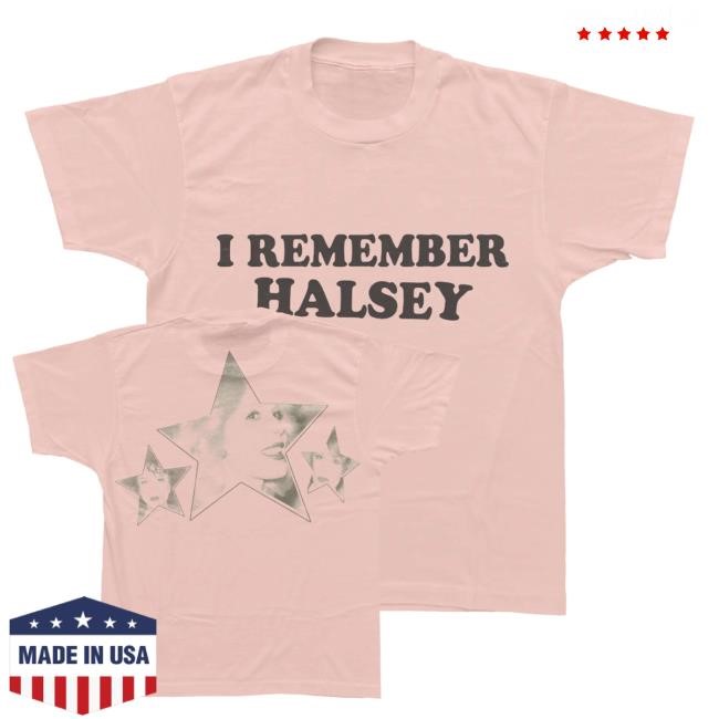 Official Halsey Music I Remember Halsey Tank Top - Tee Shop Pro