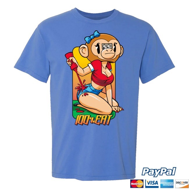 100Percenteat Monkey Hookup Hooded Sweatshirt