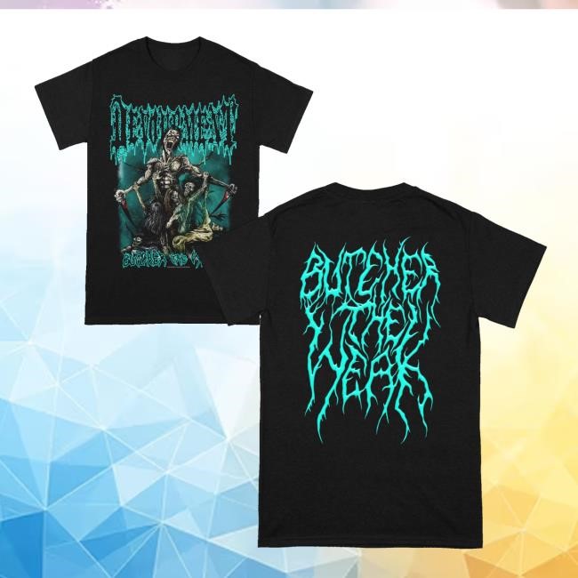 Realityfade Merch Devourment Butcher The Weak Long Sleeve T Shirt - Tee Shop Pro