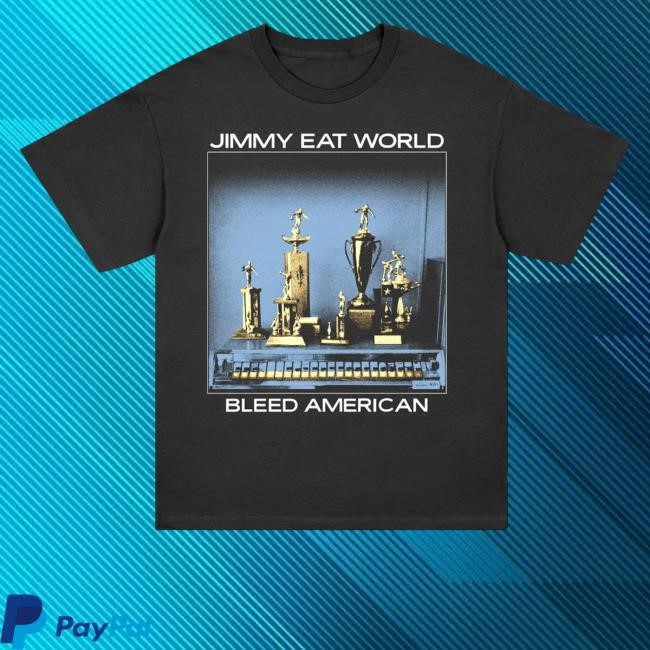Official Jimmy Eat World Bleed American Hoodie  Sweatshirt - Tee Shop Pro