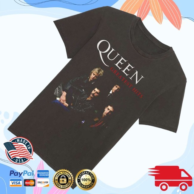 Trending Queen Merch Greatest Hits Vintage Hoodie - Tee Shop Pro
