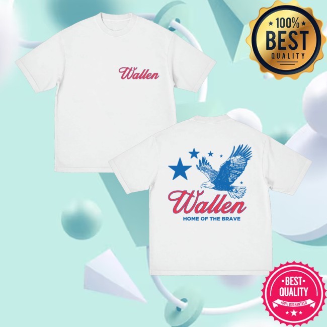 Morgan Wallen Merch Store Home Of The Brave Hooded Sweatshirt - Tee Shop Pro