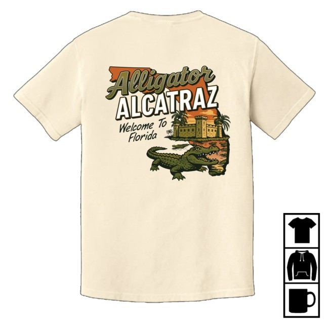Alligator Alcatraz Sweatshirt - Tee Shop Pro