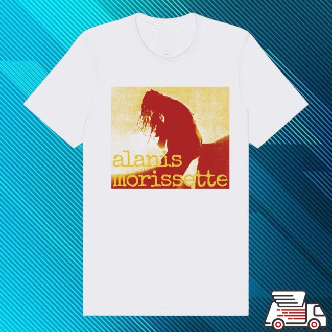 Alanis Yellow Silhouette White Tee Shirt - Tee Shop Pro